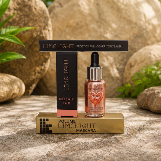 4 in 1 Deal Revolution Dragon’s Heart Illuminating Highlighter – Liquid Face & Body Highlighter