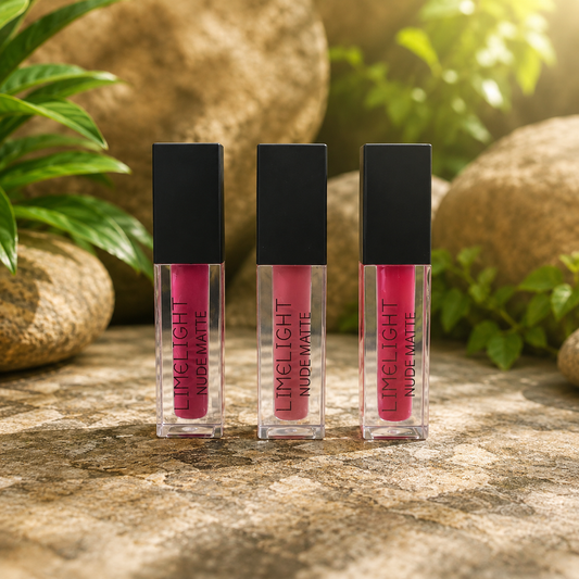 LIMELIGHT 3 in 1 Deal Nude Matte Liquid Lipstick – Long Lasting Matte Lip Color