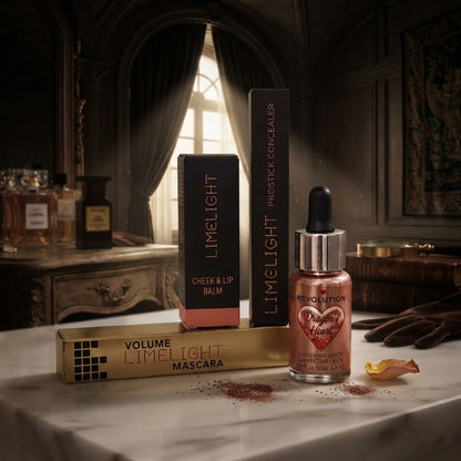 4 in 1 Deal Revolution Dragon’s Heart Illuminating Highlighter – Liquid Face & Body Highlighter