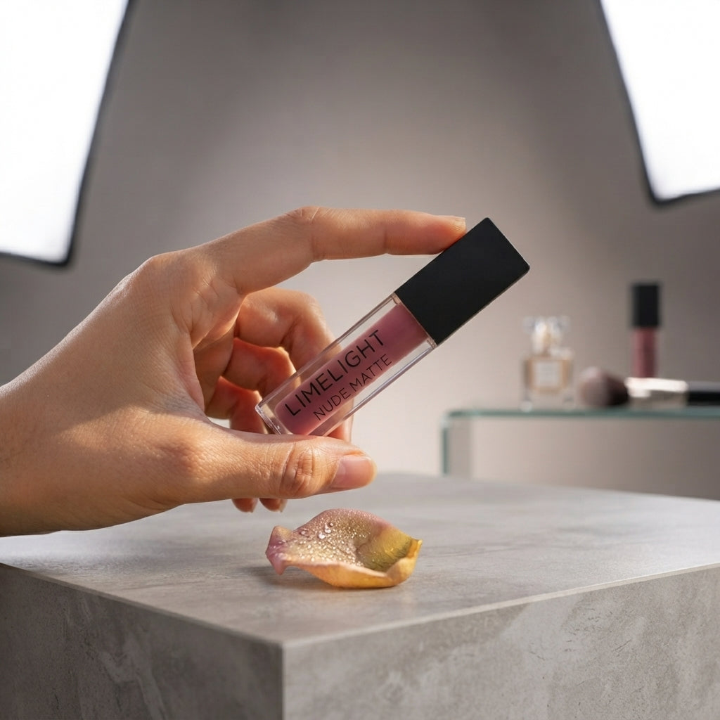 LIMELIGHT 3 in 1 Deal Nude Matte Liquid Lipstick – Long Lasting Matte Lip Color