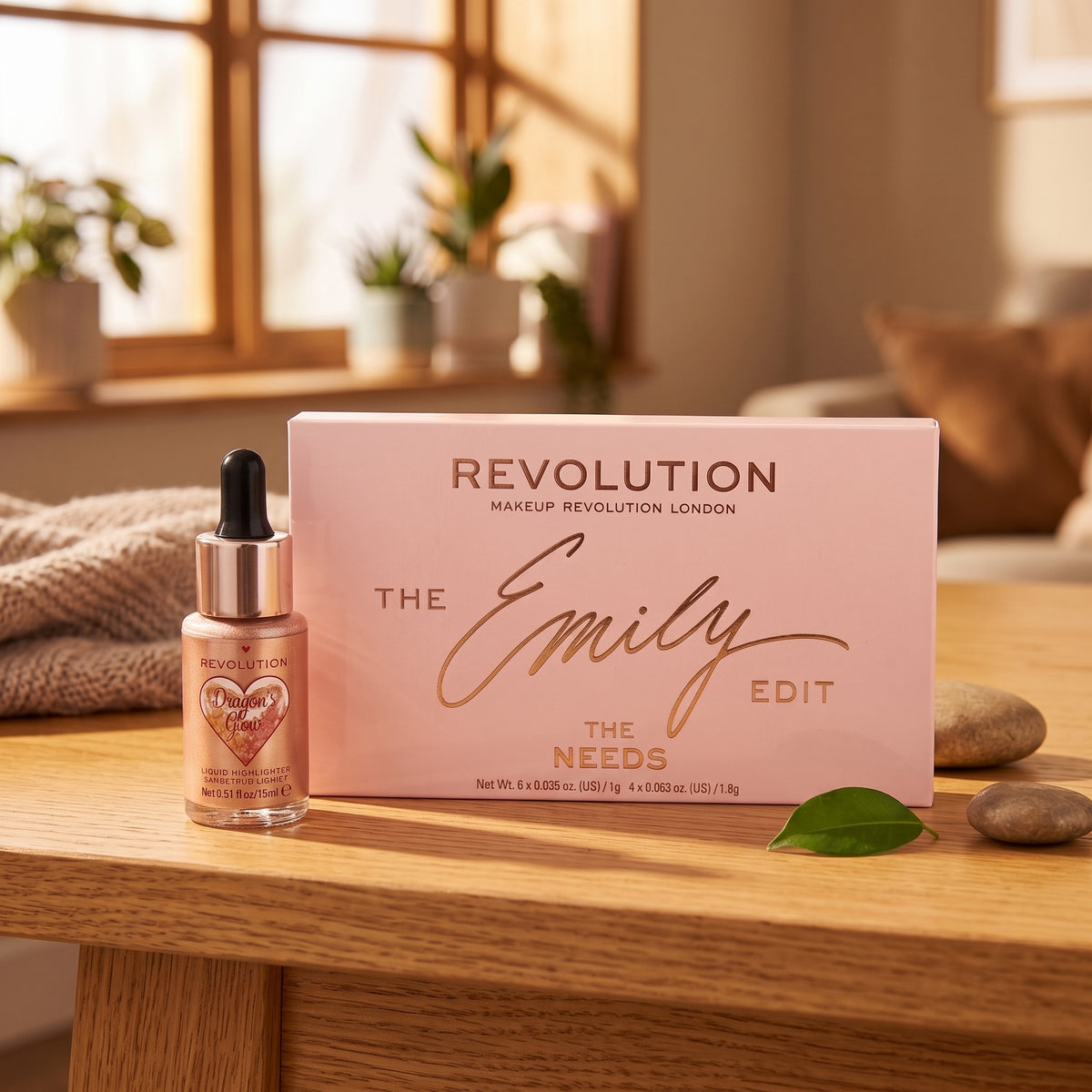 2 in 1 Deal Revolution The Emily Edit Dragon’s Glow Illuminating Liquid Highlighter